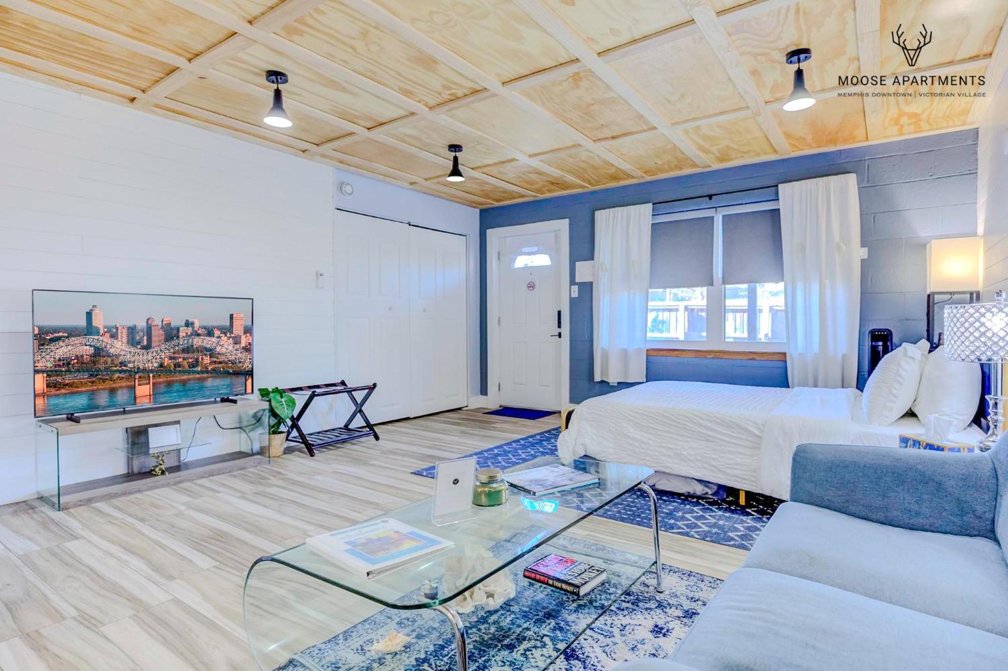 The Moose #3 - Modern Luxe Studio With Free Gated Parking & Wifi Memphis Buitenkant foto